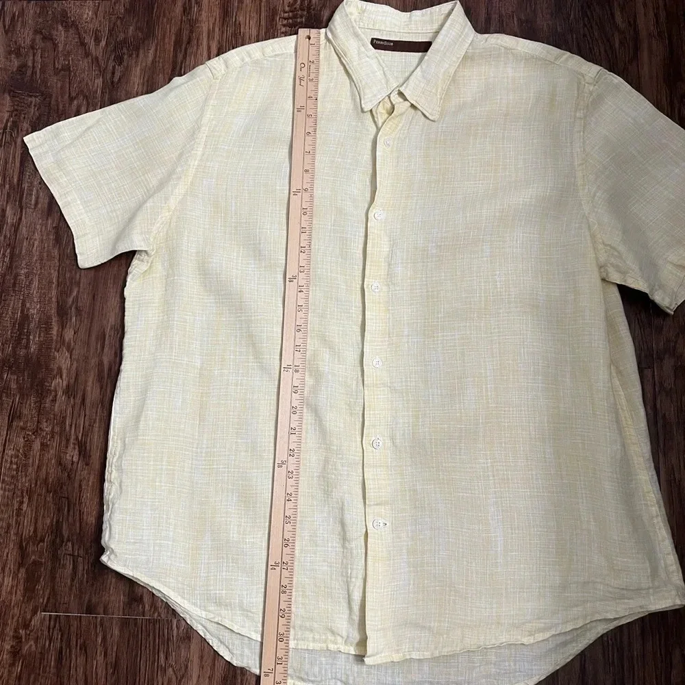 Perry Ellis button down top - Picture 4 of 6